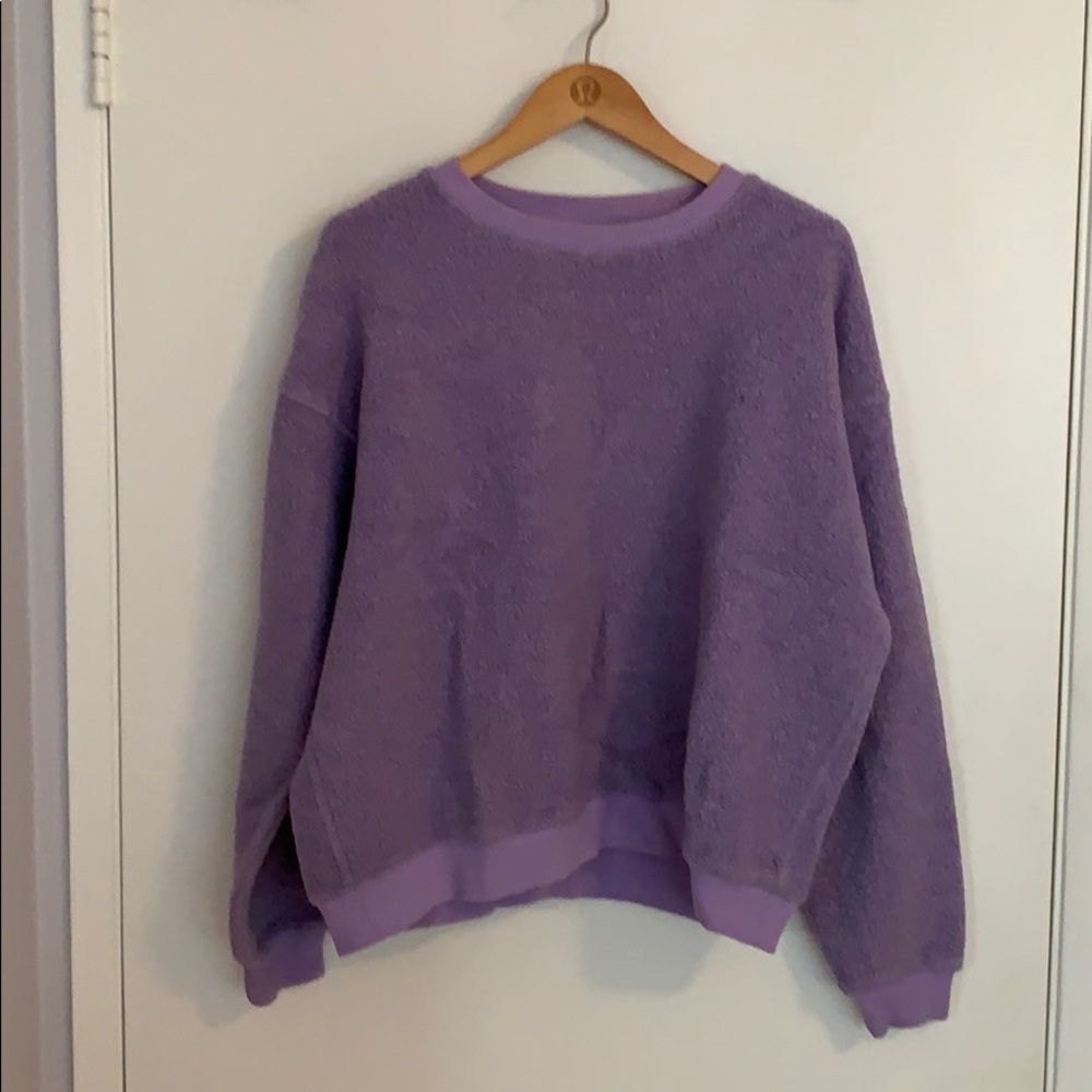 Outdoor Voices Oversized Fleece Purple XS